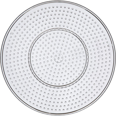 Creativ company grondplaat rond groot transparant 15 cm