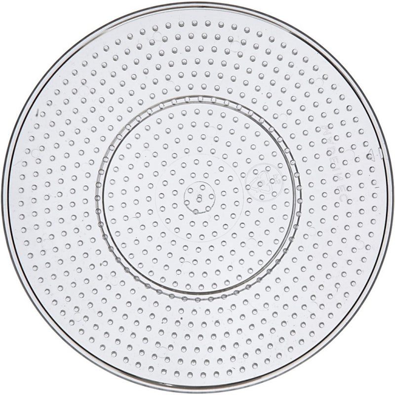 Creativ company grondplaat rond groot transparant 15 cm