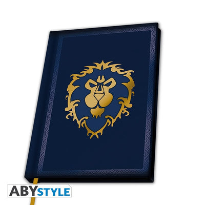 Abystyle world of warcraft - alliance a5 notitieboekje