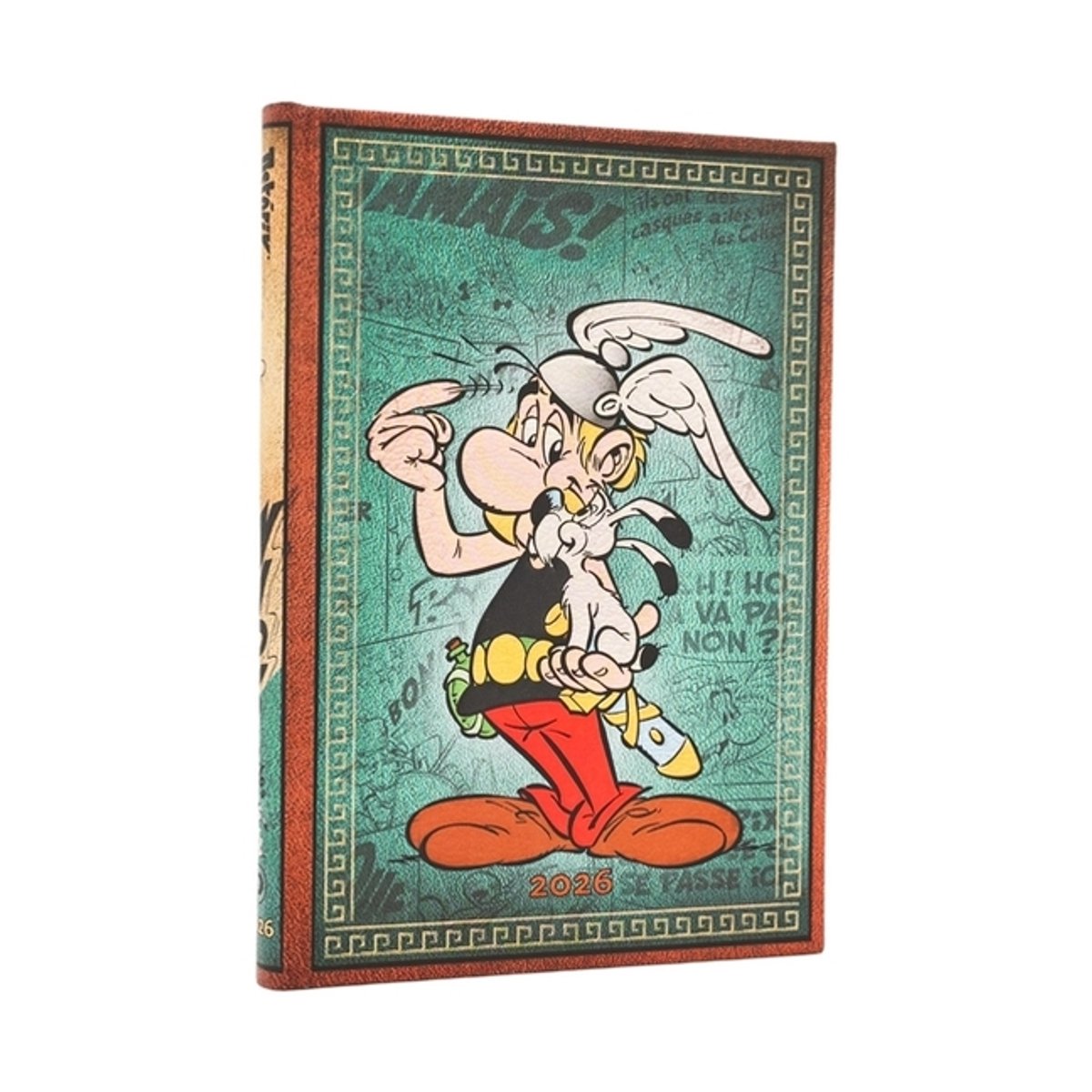 Paperblanks agenda 2026 midi asterix, the gaul - week