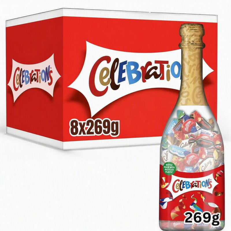 Celebrations duurzame fles (8x 269 gr)