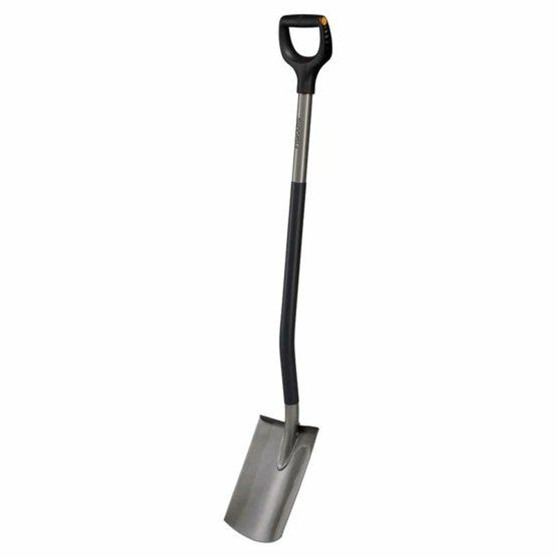 Fiskars ergonomic serie - rechte spade - 1067512 - ergonomische handgreep
