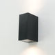 Eglo scogliera-e wandlamp buiten en binnen - gu10 - 14 cm - zwart