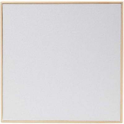 Creativ company canvas paneel met lijst 30x30 cm 280 gr