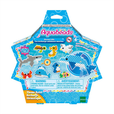 Aquabeads thema navulling zee dieren- 600 parels