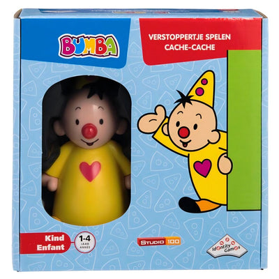 Identity games bumba verstoppertje spelen - baby- en kleuterspelletje - met sprekende bumba