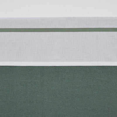 Meyco baby bies ledikant laken - forest green - 100x150cm - 0.3 tog