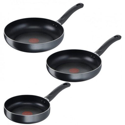 Tefal pan easy cook 3delig | antiaanbak perfecte kookresultaten