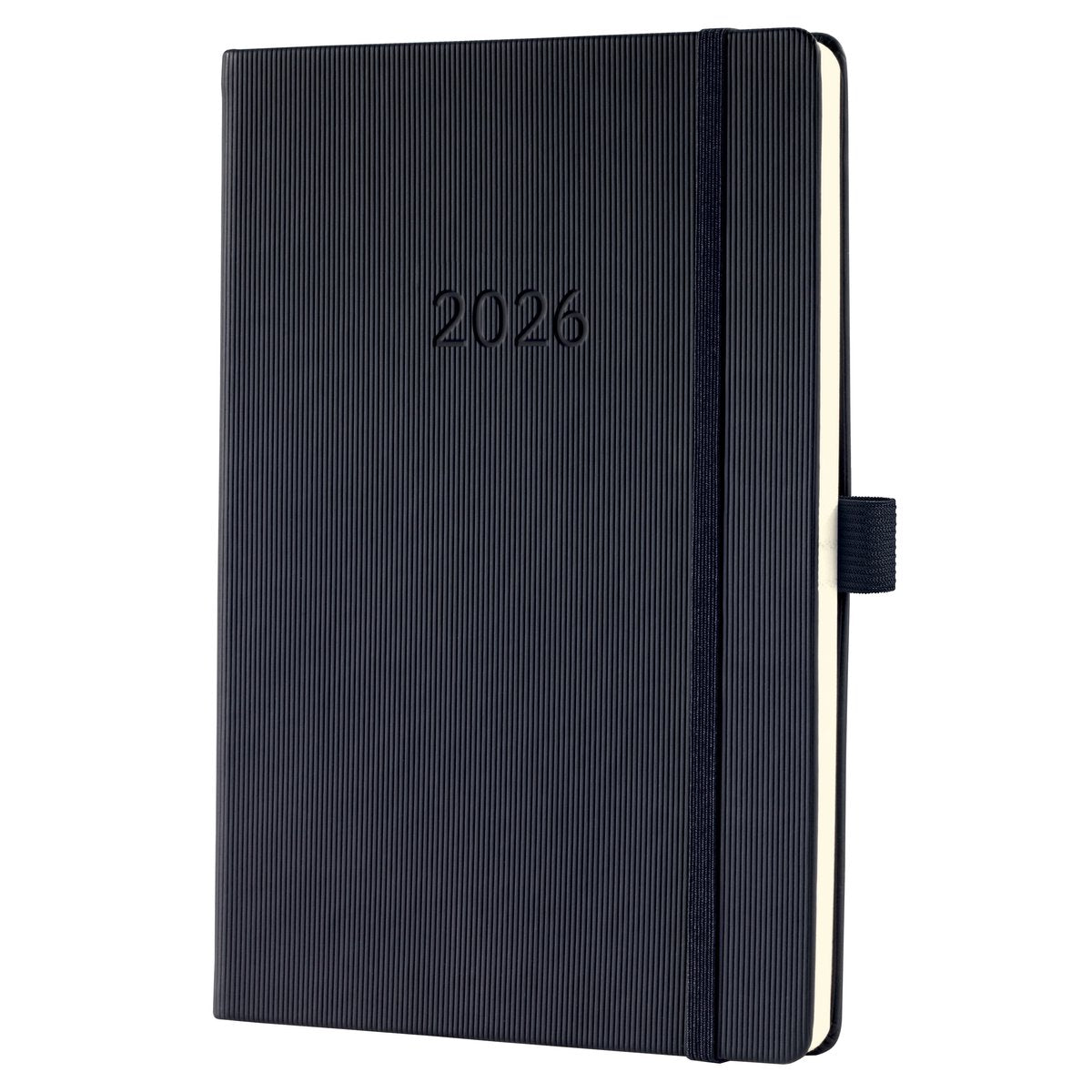 Sigel weekagenda 2026 conceptum formaat a5 met extra notitieruimte zwart hardcover