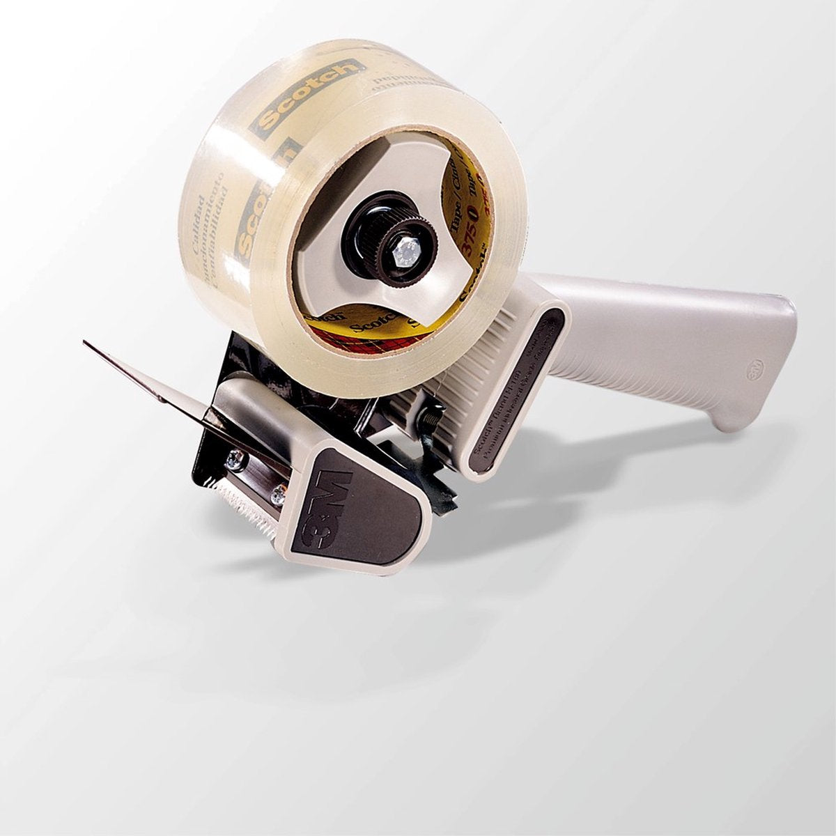 Scotch 3m h180 - verpakkingstape dispenser - ergonomische handgreep - metaal en kunststof - 50 mm
