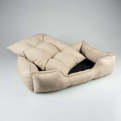 Duvo + duratex hondenbed beige l-100x70x20cm
