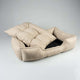 Duvo + duratex hondenbed beige l-100x70x20cm