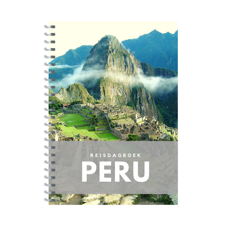 Merkloos sans marque reisdagboek peru - schrijf je eigen reisboek peru