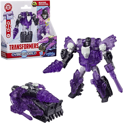 Hasbro transformers cyberworld armored cyber changers megatron