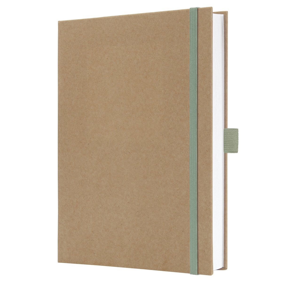 Sigel jolie notitieboek a5 kraft pure mint blanco pagina's