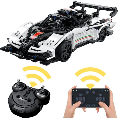 Cada bricks cadabricks c51054w z-wind rc racer bouwset | classic f1 speed racing modelbouw | technisch educatief constructie speelgoed voor kinderen volwassenen | auto champions edition geschikt voor lego | technic bouwdoos met 457 bouwstenen