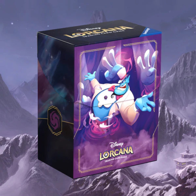 Disney lorcana tcg - ursula's return - the genie 80-card deck box