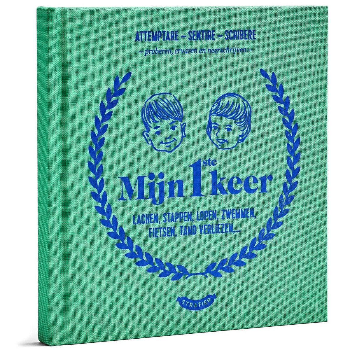Uitgeverij stratier - mijn eerste keer - invulboek - de wonderjaren