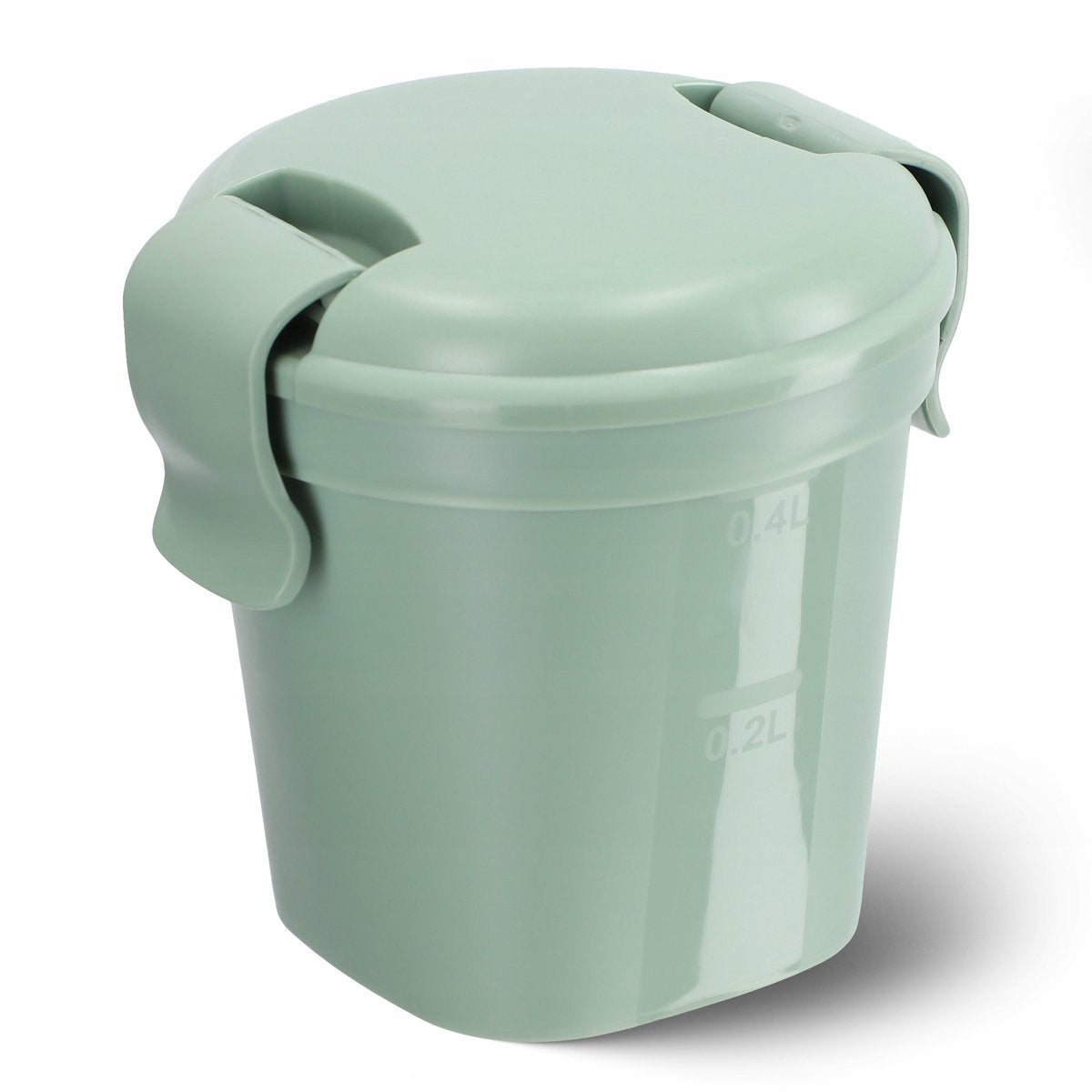 Curver smart to go eco - voedselbeker - 0,4l - hermetisch - groen