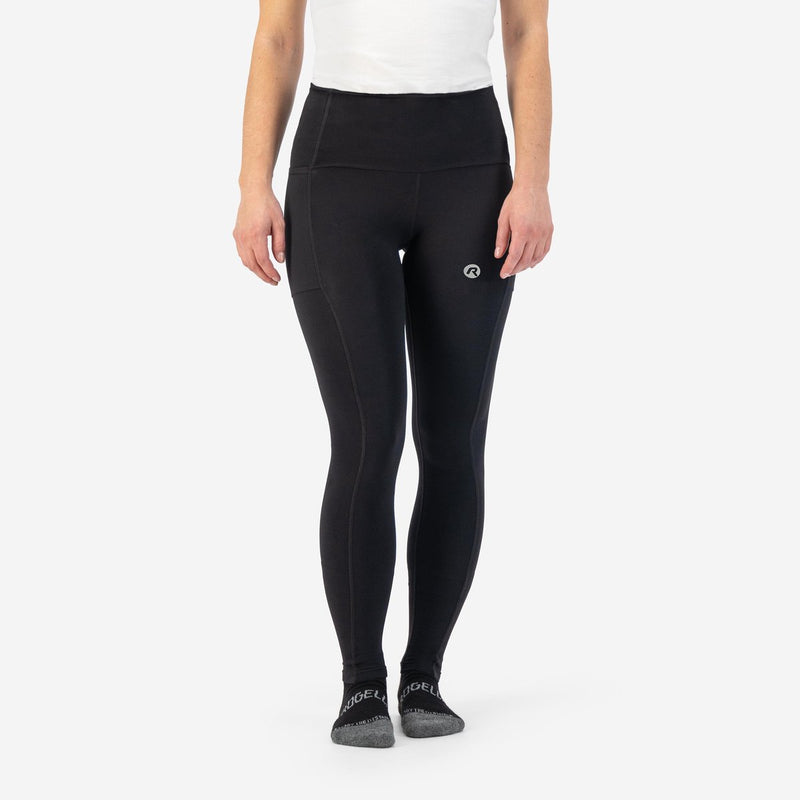 Rogelli essential hardloopbroek - dames - zwart - maat s