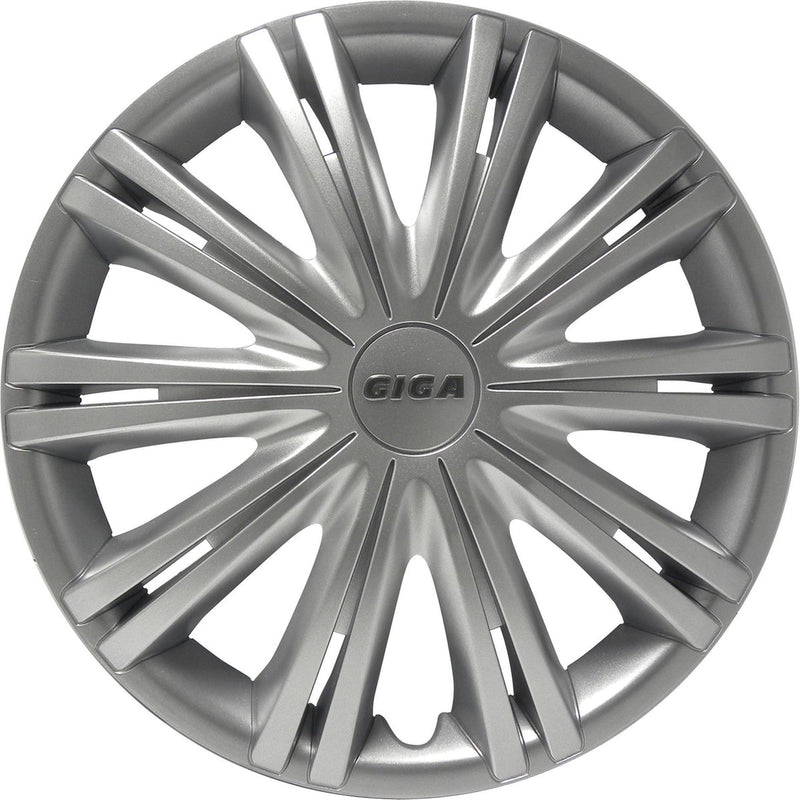 Carpoint wieldoppen giga 14 inch abs zilver set van 4
