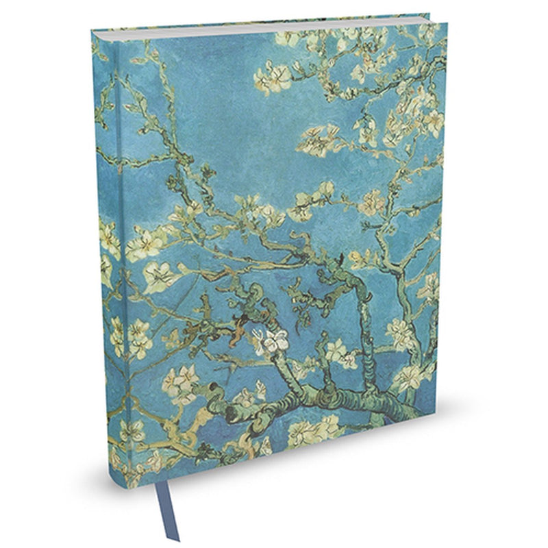 Peter pauper notitieboek - almond blossom - large 18,5x22,8cm - gelinieerd