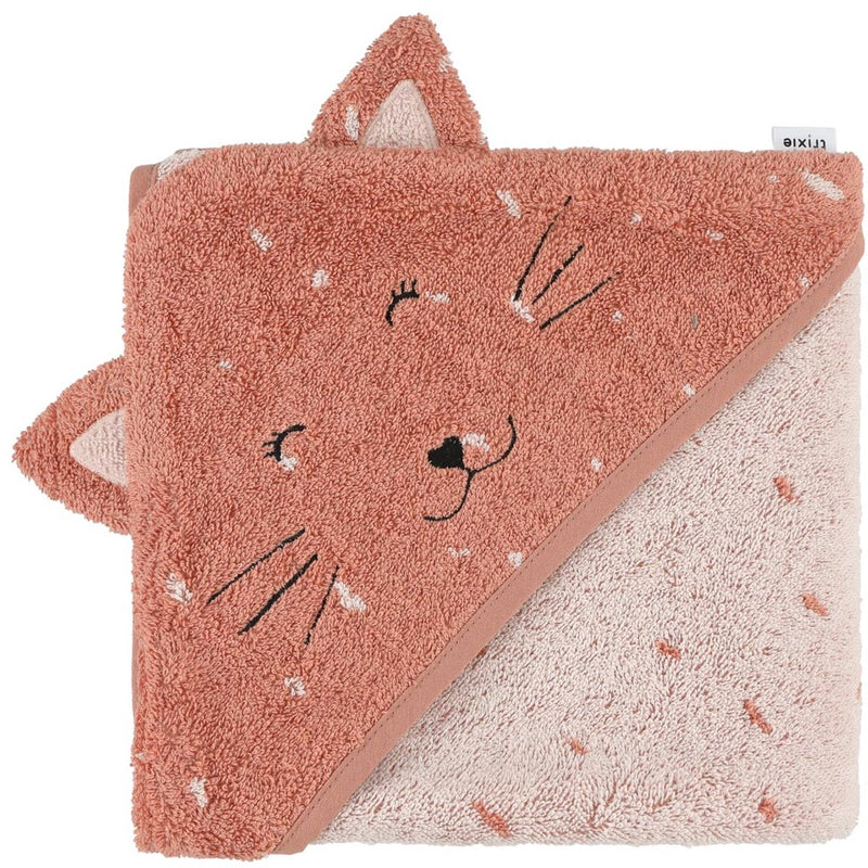 Trixie hooded towel | 75x75cm - mrs. cat