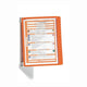 Merkloos sans marque durable vario lijstensysteem wall 5, wandhouder, polypropyleen lijsten oranje