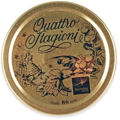 Bormioli rocco covers quattro stagioni gouden 2 stuks ø 86 mm metaal