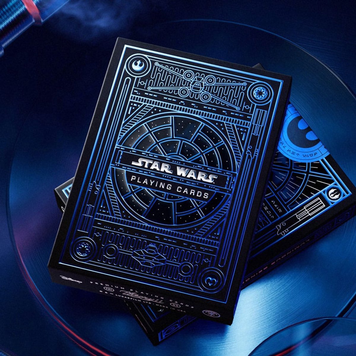 Theory11 star wars playing cards blue version
