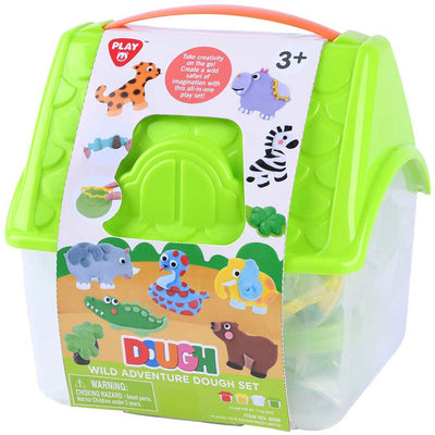 Playgo wilde avonturen kleiset - 4 kleipotjes