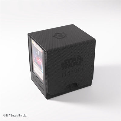 Gamegenic star wars unlimited twin suns deck pod zwart - deckbox - tokenbox - voor star wars unlimited -