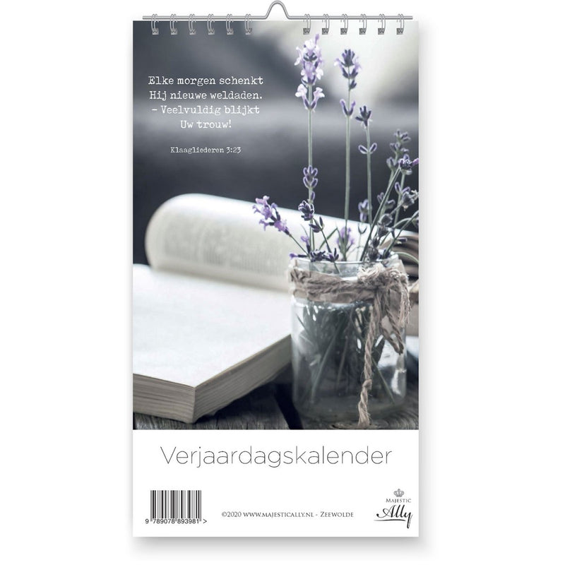 Majestically verjaardagskalender landelijk