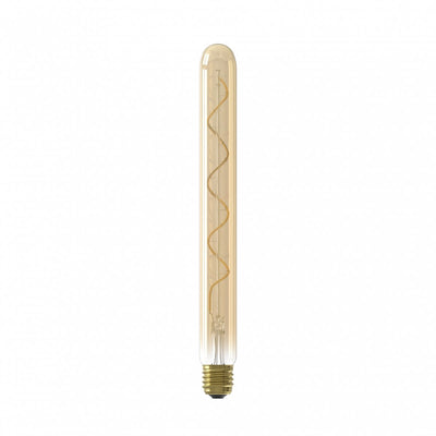 Calex filament buis led lamp - e27 - t32 lichtbron goud - 3.8w - dimbaar