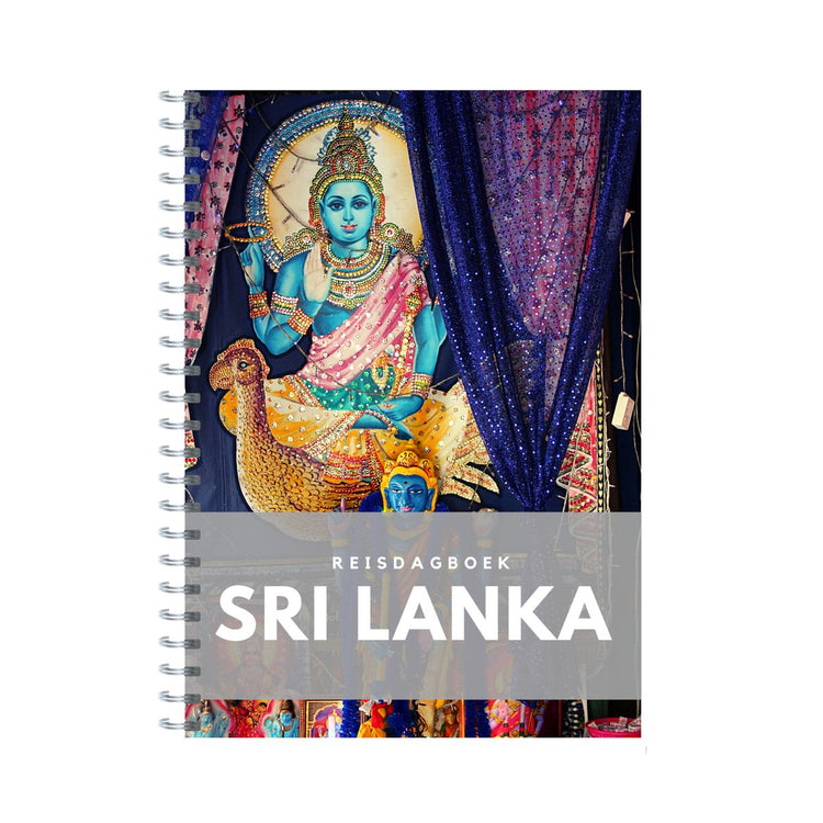 Merkloos sans marque reisdagboek sri lanka - schrijf je eigen reisboek
