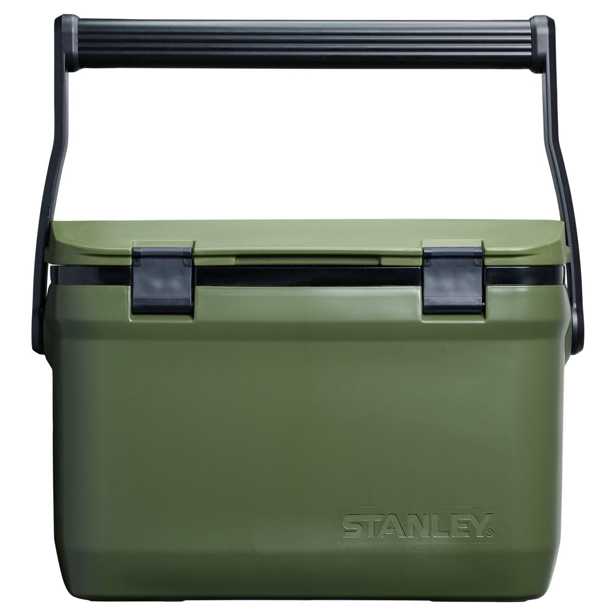Stanley adventure outdoor cooler 15.1l - ijskoud voor 36 uur - dubbelwandig geïsoleerde coolbox - bpa vrij - deksel fungeert ook als stoel - camping koelbox - waterdicht - green