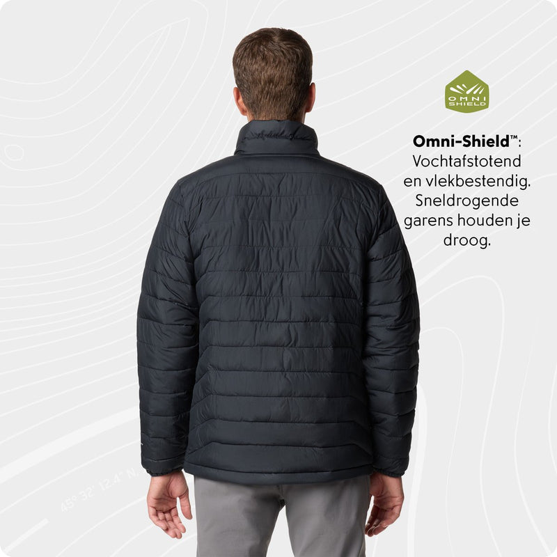 Columbia powder lite™ ii jacket men's outdoorjas - black - maat xxl