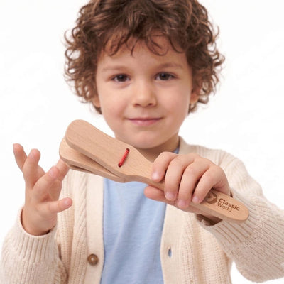 Classic world - muziekinstrument - castagnetten - kinderen