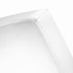Cinderella molton hoeslaken - matrasbeschermer voor topper - 180x200 cm - tot 25 cm - wit