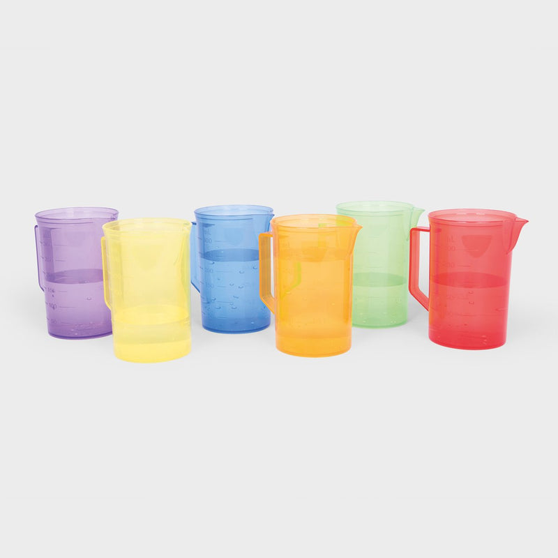 Tickit® kannen set gekleurd