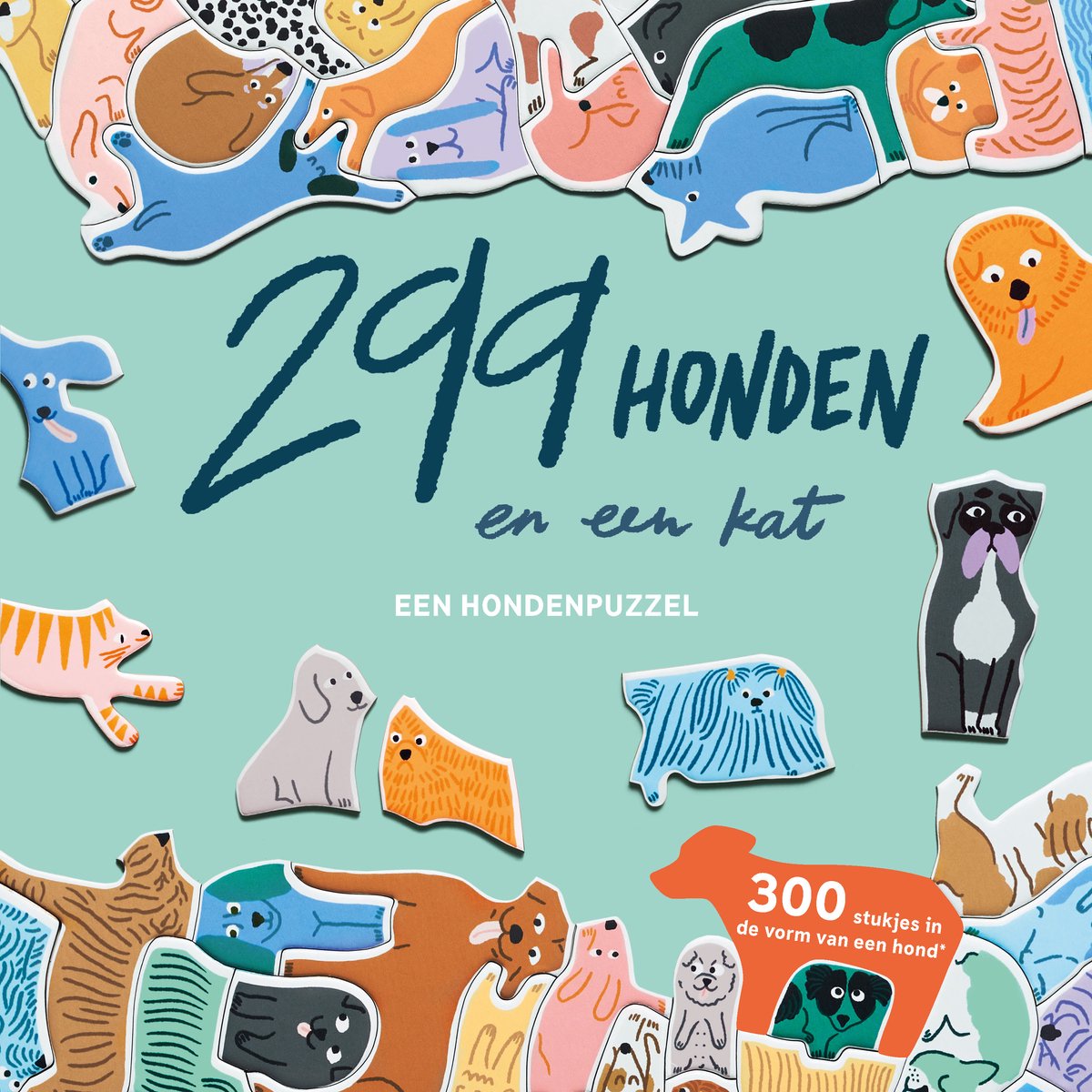 Merkloos sans marque 299 honden (en één kat)