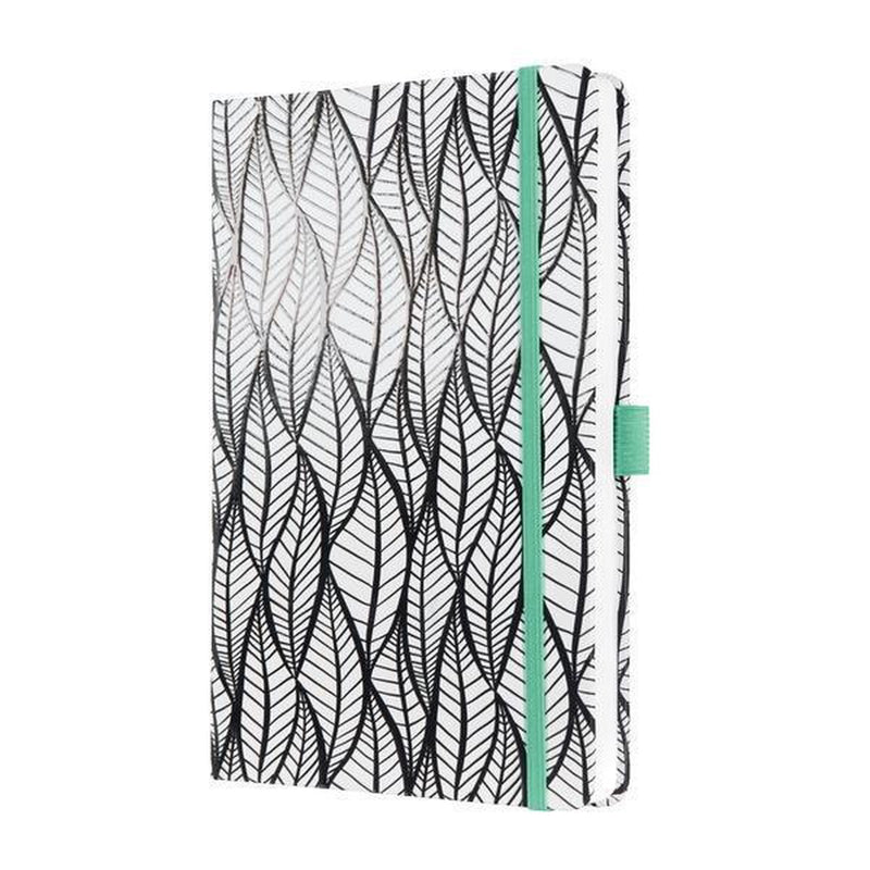Sigel notitieboek jolie whitened leaves a5 hardcover 174 pagina's gelinieerd 80 grams