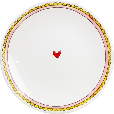 Blond amsterdam eb: plate 22 cm pink