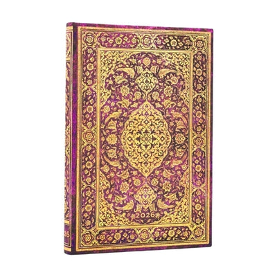 Paperblanks 2026 the orchard (persian poetry) mini 12-month horizontal hardcover flexi dayplanner 2026 (elastic band closure)
