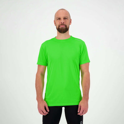 Rogelli promo hardloopshirt heren - korte mouwen - groen - 3xl