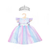 Heless poppenjurk fee en eenhoorn met kroon, 35-45 cm