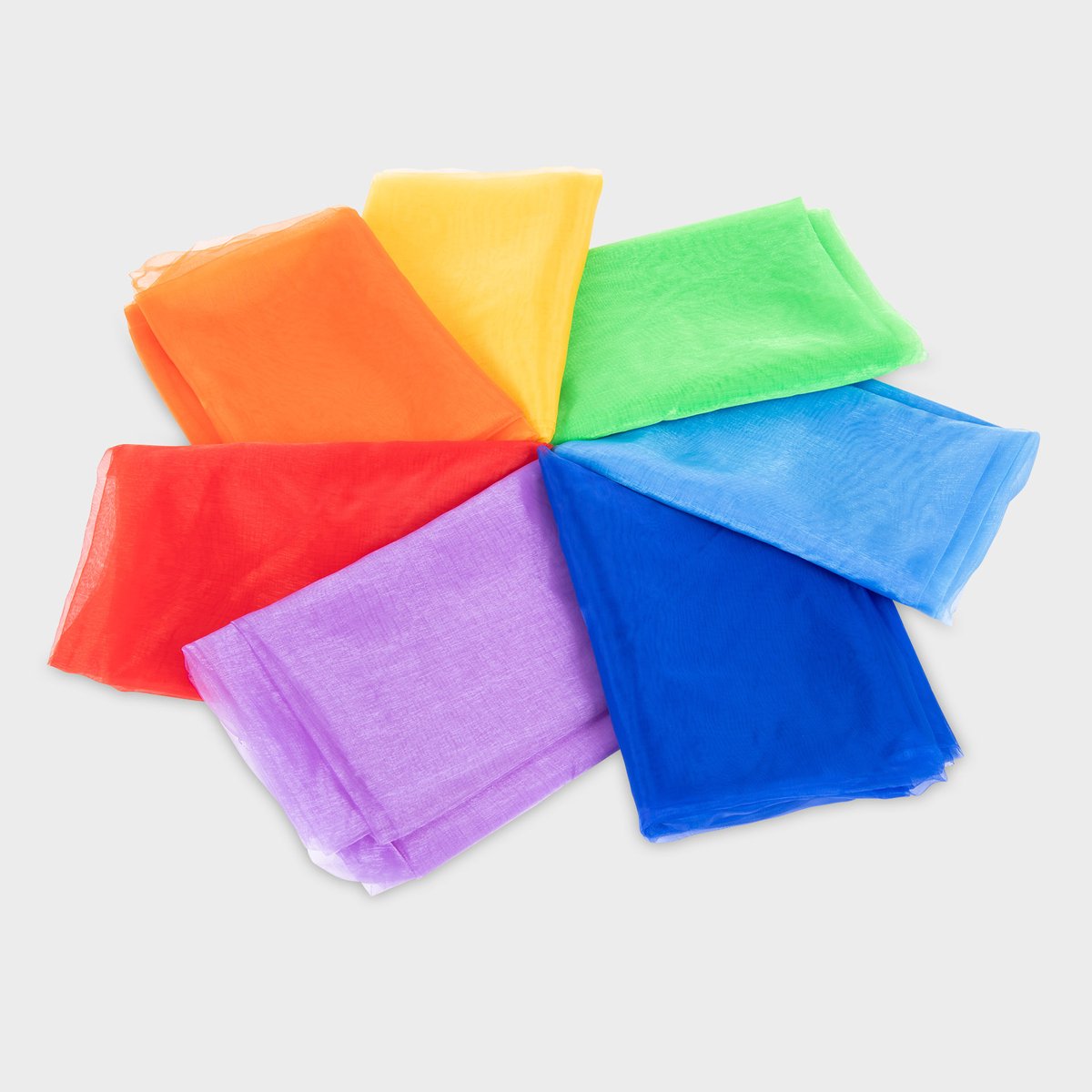 Tickit ® regenboog organza stof