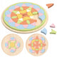 Classic world klassieke wereld mandala puzzel - houten bloemen mozaïek
