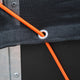 Black+decker aanhangwagennet - 2 x 3 m - rekbaar elastiek 8mm - in opbergtas - zwart