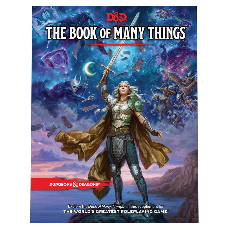 Wizards of the coast dungeons dragons rpg the deck of many things standard edition
